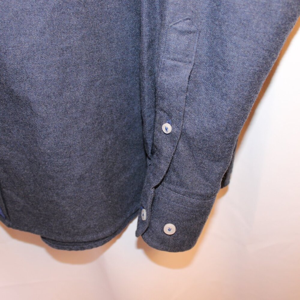 UNTUCKit Dark Blue Button Down Shirt Men's XXL 100% Cotton Casual - Picture 4 of 11